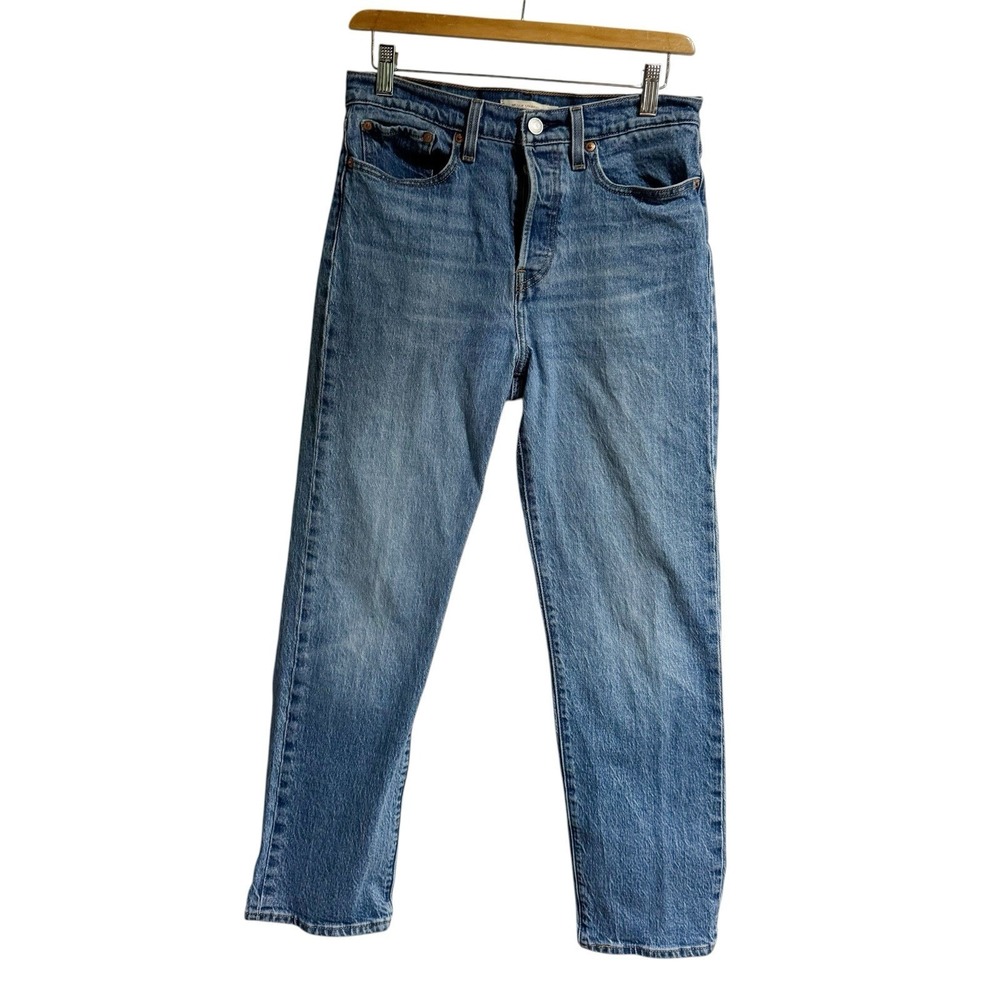 Levi's Premium Wedgie Straight Button Fly Jeans Size 28